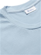SCHIESSER - Cotton-Jersey Pyjama T-Shirt - Blue