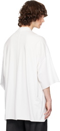Rick Owens DRKSHDW White Temple Tommy T-shirt