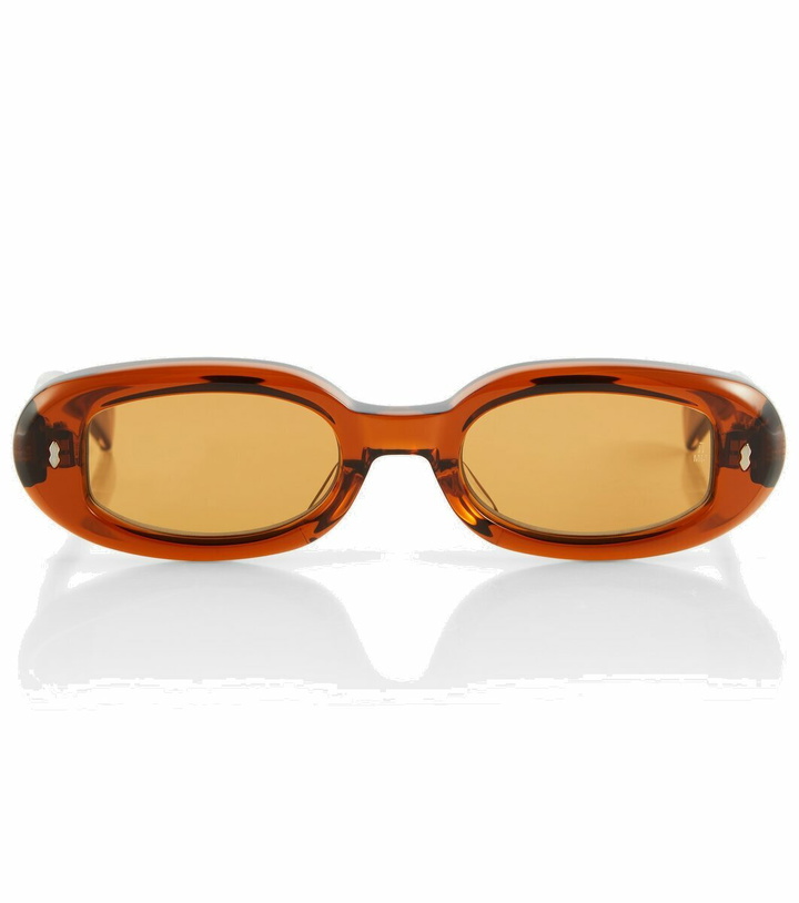 Photo: Jacques Marie Mage Besset oval sunglasses