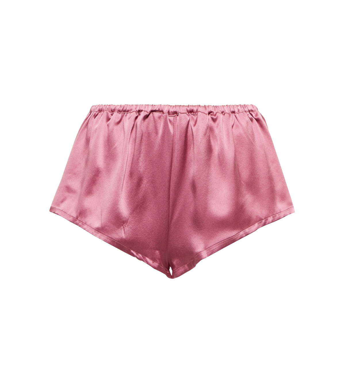 Asceno - Venice silk satin pajama shorts ASCENO