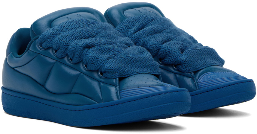 スニーカー LANVIN Curb Sneakers - Lanvin - Synthetic - Blue 28071694_57635737_600.jpg
