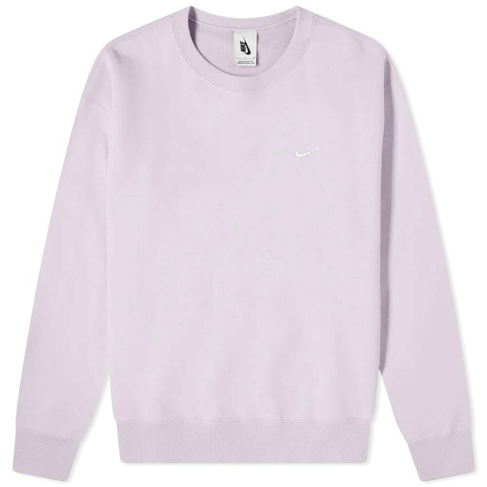 Nike Men's NRG Crew Sweat in Doll/White Nike