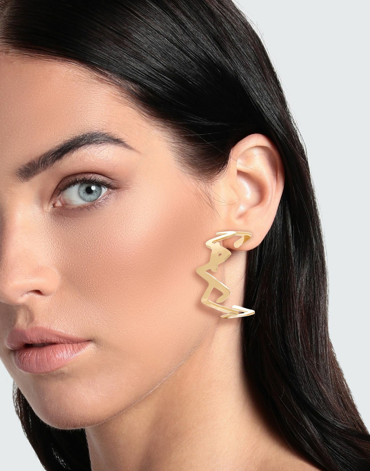Marni Womens Earrings in Gold