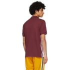 Lacoste Burgundy Ricky Regal Edition Pique Polo