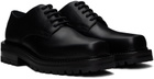 Dries Van Noten Black Leather Derbys