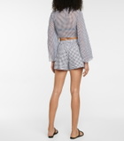 Alexandra Miro Natalia gingham crop top