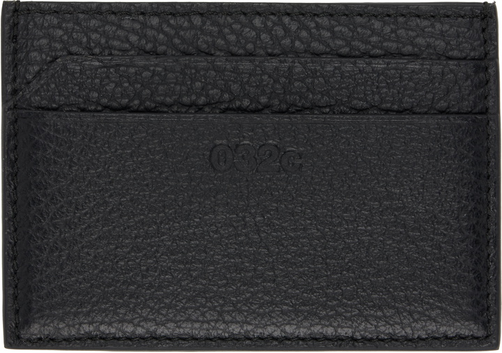 Photo: 032c Black Embossed-Logo Card Holder