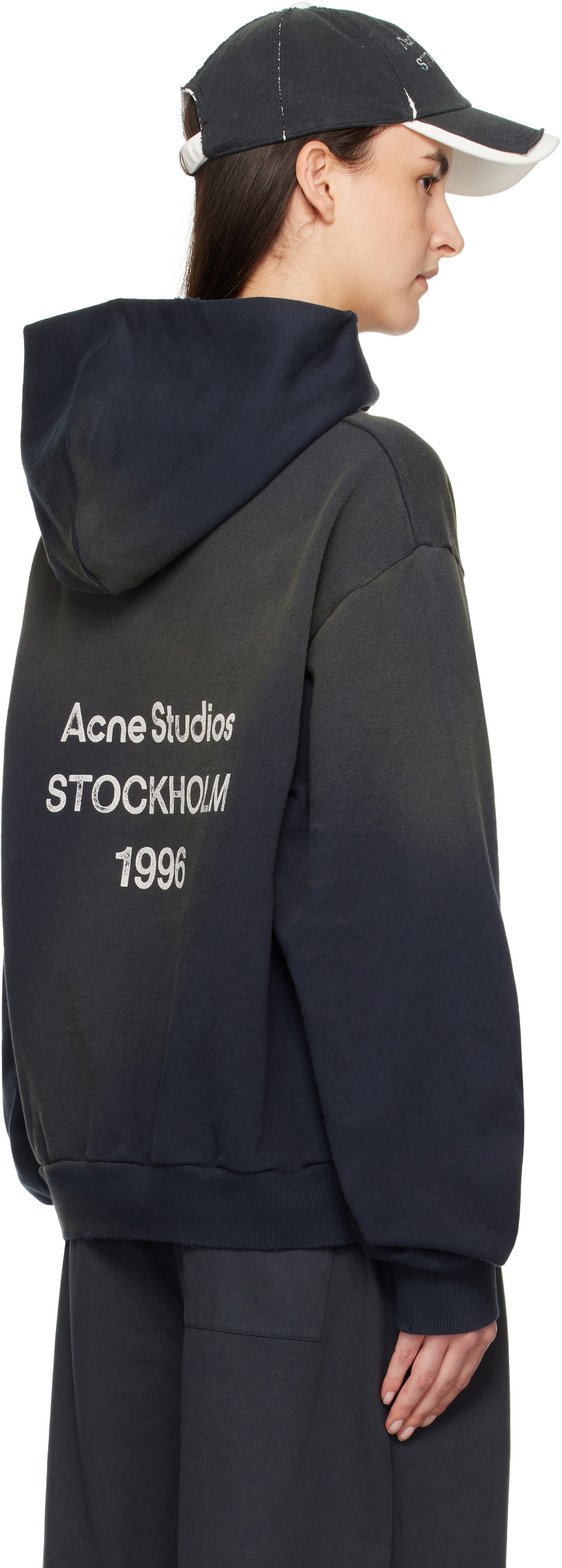 Acne Studios Black Logo Hoodie