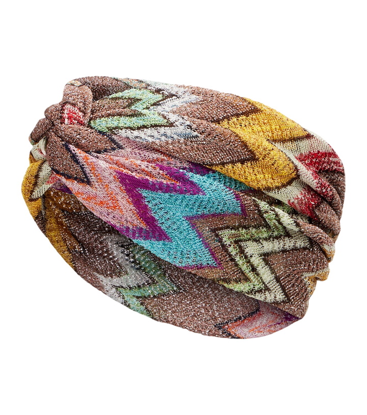 Photo: Missoni Zigzag lamé headband