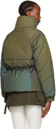 Paloma Wool Khaki Eclipse Down Jacket