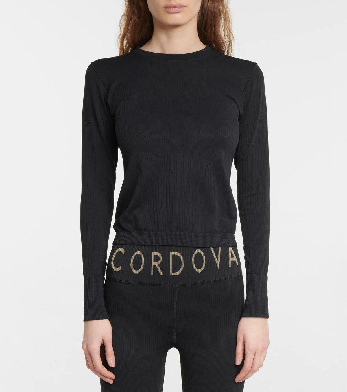 Cordova Base Layer ribbed-knit top