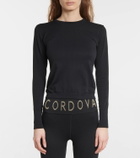 Cordova Base Layer ribbed-knit top