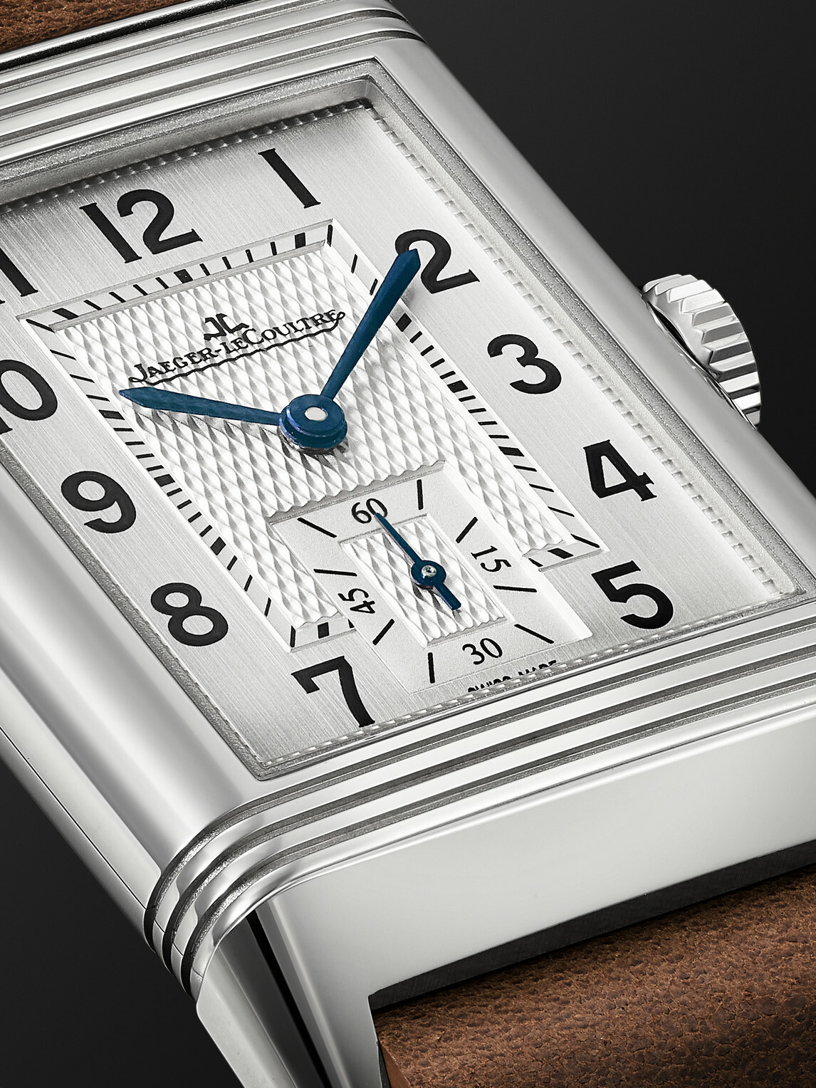 Jaeger-LeCoultre - Reverso Classic Large Small Seconds Singapore Hand-Wound Stainless Steel Watch, Ref. Q385852G