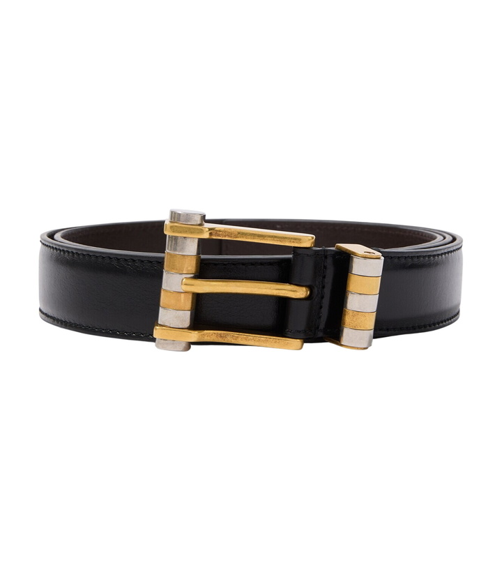 Photo: Versace Leather belt