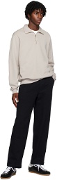 Lady White Co. Gray Half-Zip Sweatshirt
