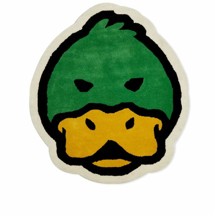 Photo: Human Made Men's Large Duck Face Rug in Green