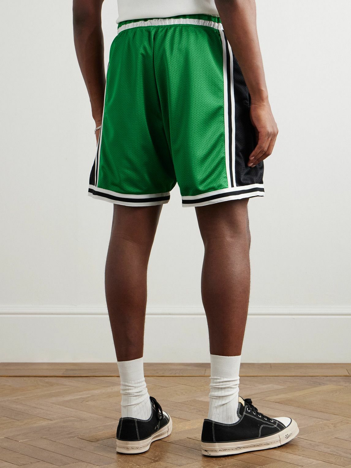 Gallery Dept. - Miami Court Straight-Leg Logo-Embroidered Striped