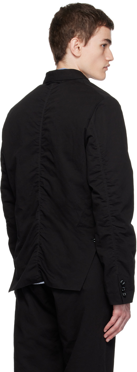 the Shepherd UNDERCOVER Black Patch Blazer