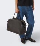 The Row Marco leather duffel bag