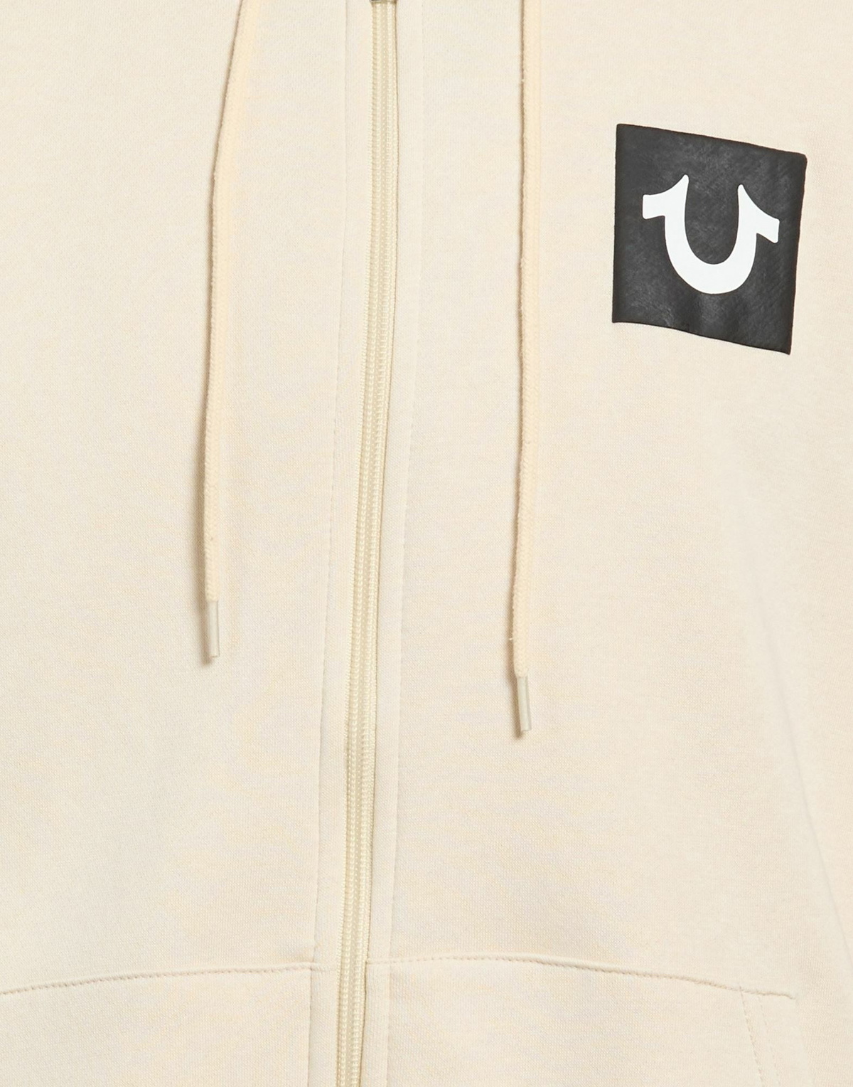 True Religion Mens Sweatshirt Cream
