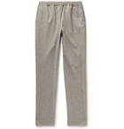 De Bonne Facture - Tapered Wool-Flannel Trousers - Gray