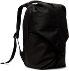 Côte&Ciel Black Small Coated Canvas Oril Backpack