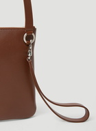 Link Pouch Shoulder Bag in Brown