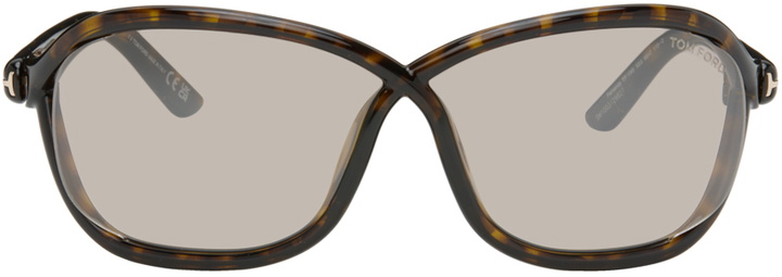 Photo: TOM FORD Tortoiseshell Fernanda Sunglasses