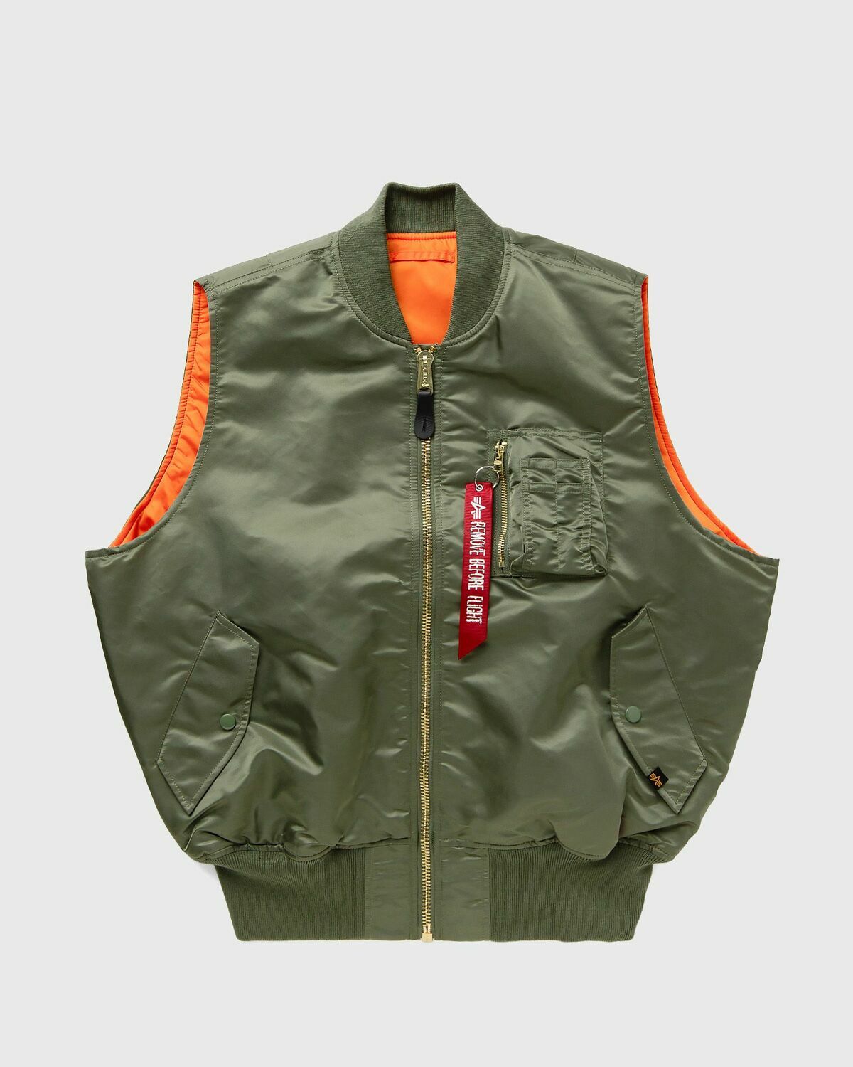Alpha Industries MA-1 Vest Green Men