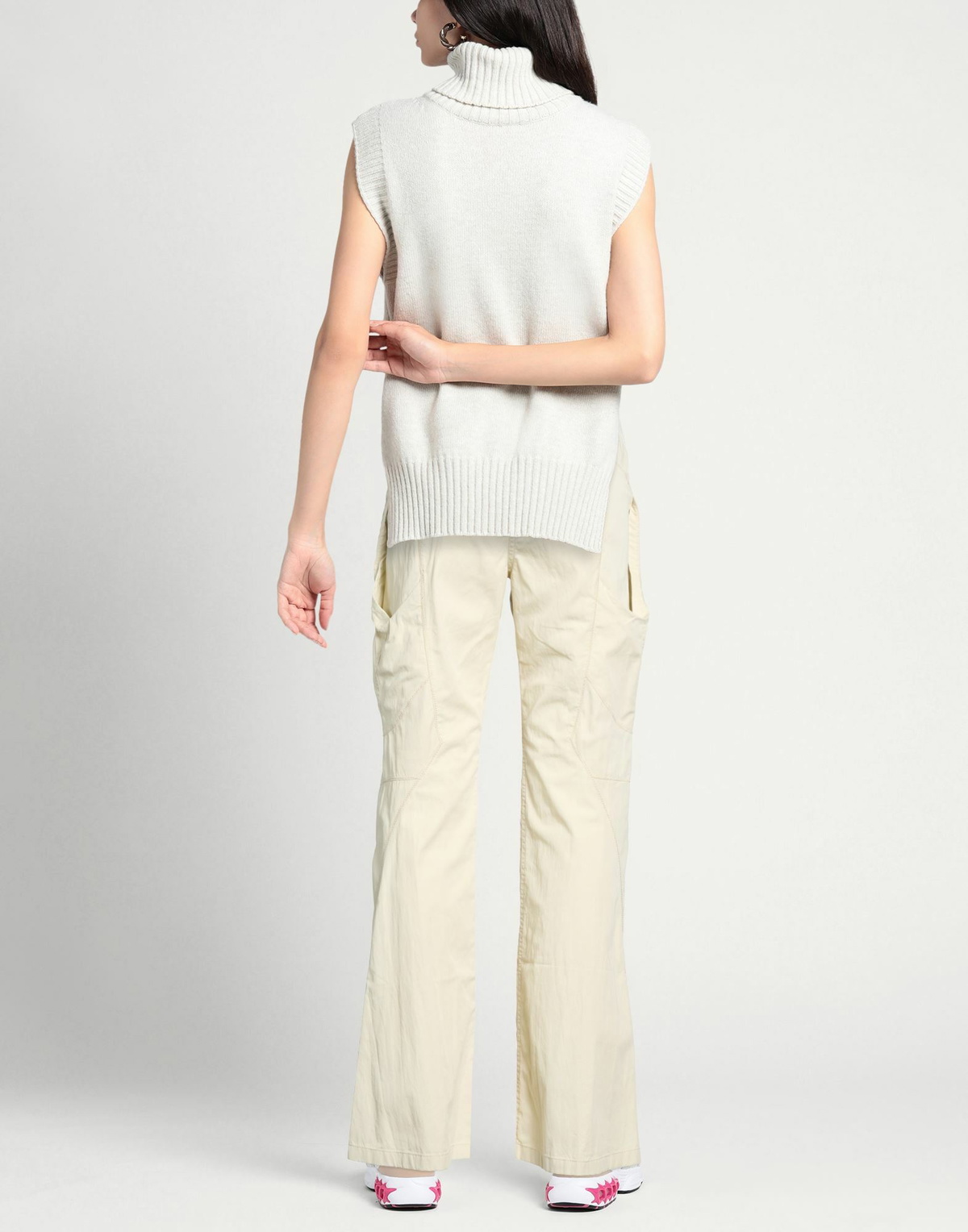 Hyein Seo Womens Pants in Beige