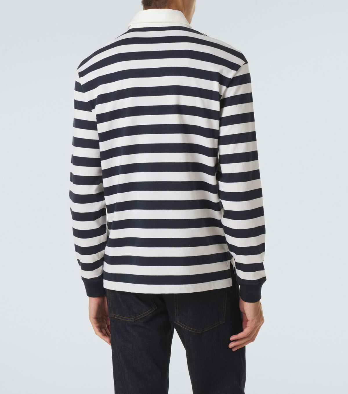 Dunhill Cotton and cashmere polo shirt