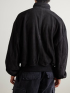 Balenciaga - Suede Jacket - Black