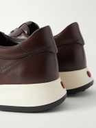 Tod's - Paneled Leather Sneakers - Brown