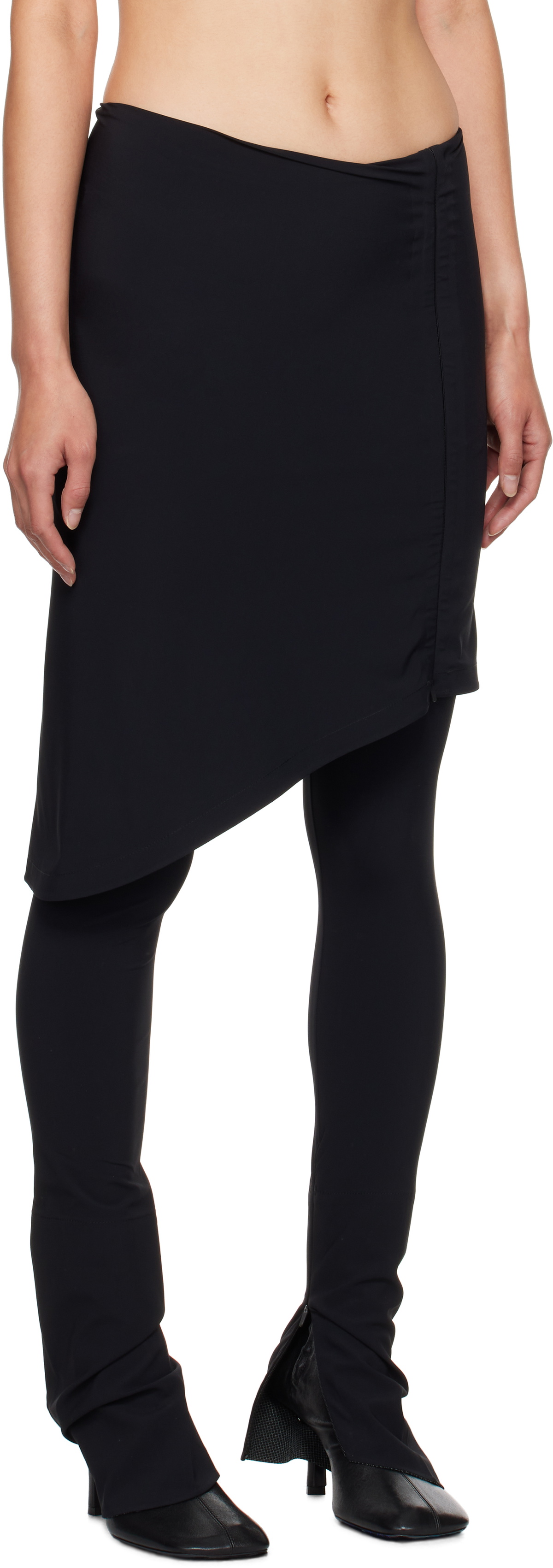 JOHANNA PARV Black Skirt Trousers