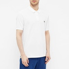 Paul Smith Men's Regular Fit Zebra Polo Shirt in White