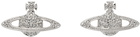 Vivienne Westwood Silver Mini Bas Relief Cuff Links