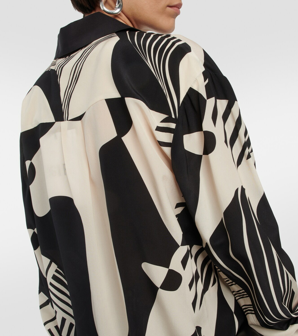 SIR Printed silk shirt