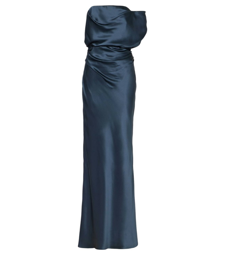 Photo: The Sei Draped silk satin gown
