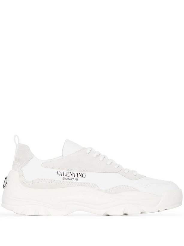 Photo: VALENTINO GARAVANI - Gumboy Leather Sneakers