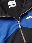 Rhude - McLaren Logo-Print Colour-Block Nylon Jacket - Blue