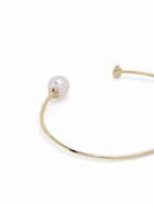 Mizuki 14K Yellow Gold Sea Of Beauty Pearl And Diamond Bracelet