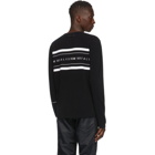 1017 ALYX 9SM Black Knit Logo Sweater