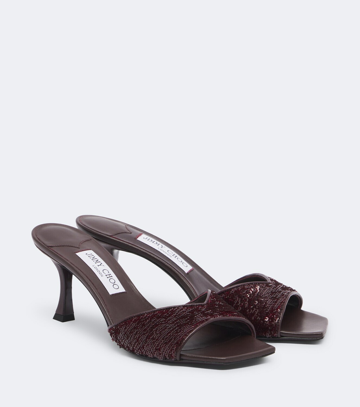 Jimmy Choo Skye sequined leather mules