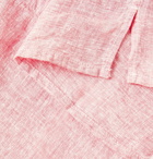 Albam - Camp-Collar Linen Shirt - Pink