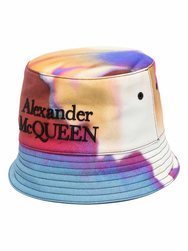 Photo: ALEXANDER MCQUEEN - Floral Print Bucket Hat