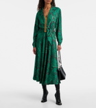Etro Belted midi dress