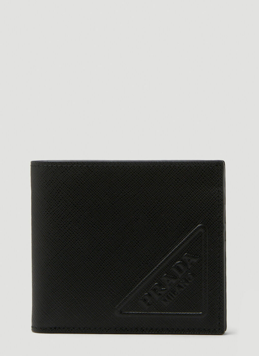 Prada outlet money clip wallet