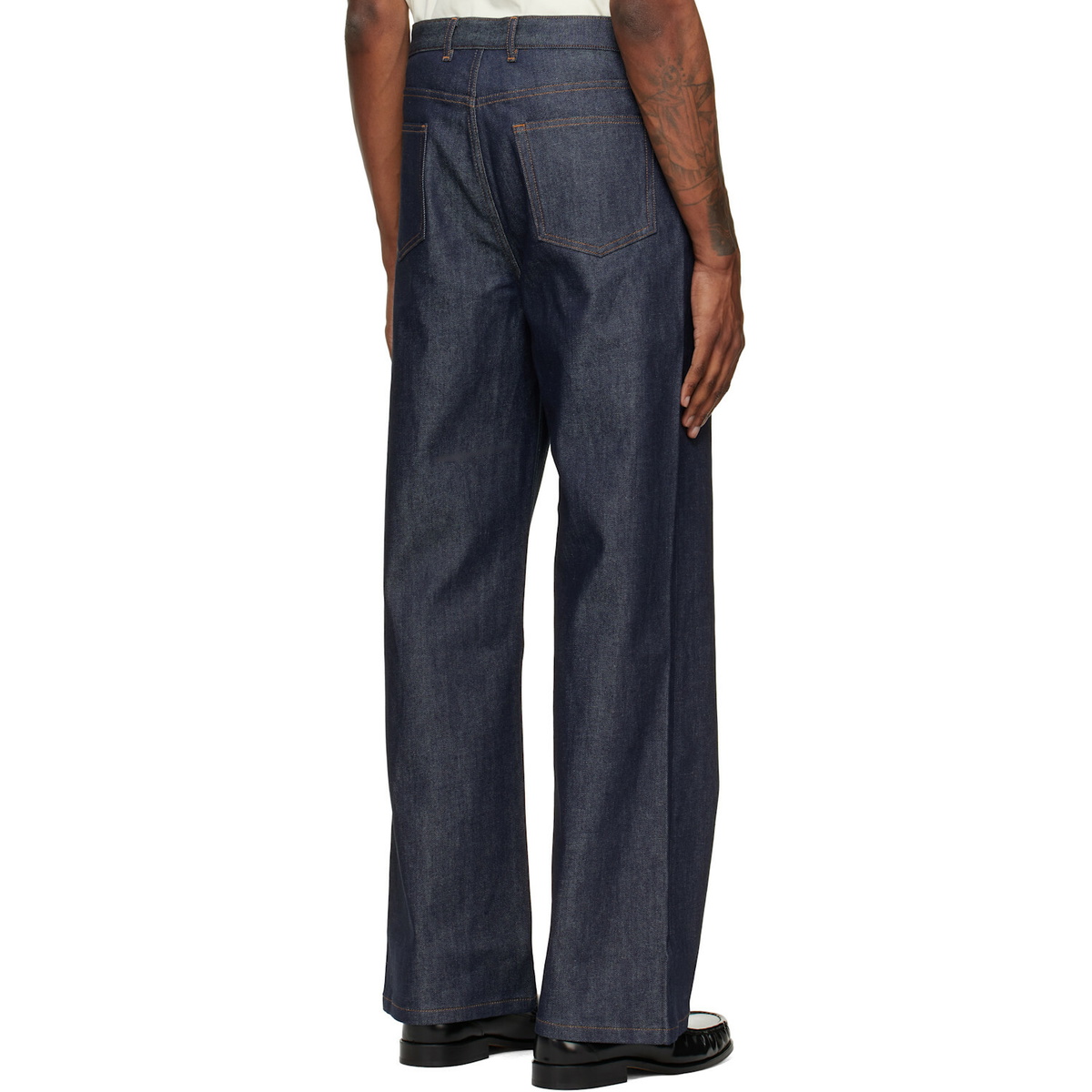 A.P.C. Navy Aaron Jeans