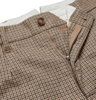 Engineered Garments - Andover Tapered Houndstooth Woven Trousers - Brown