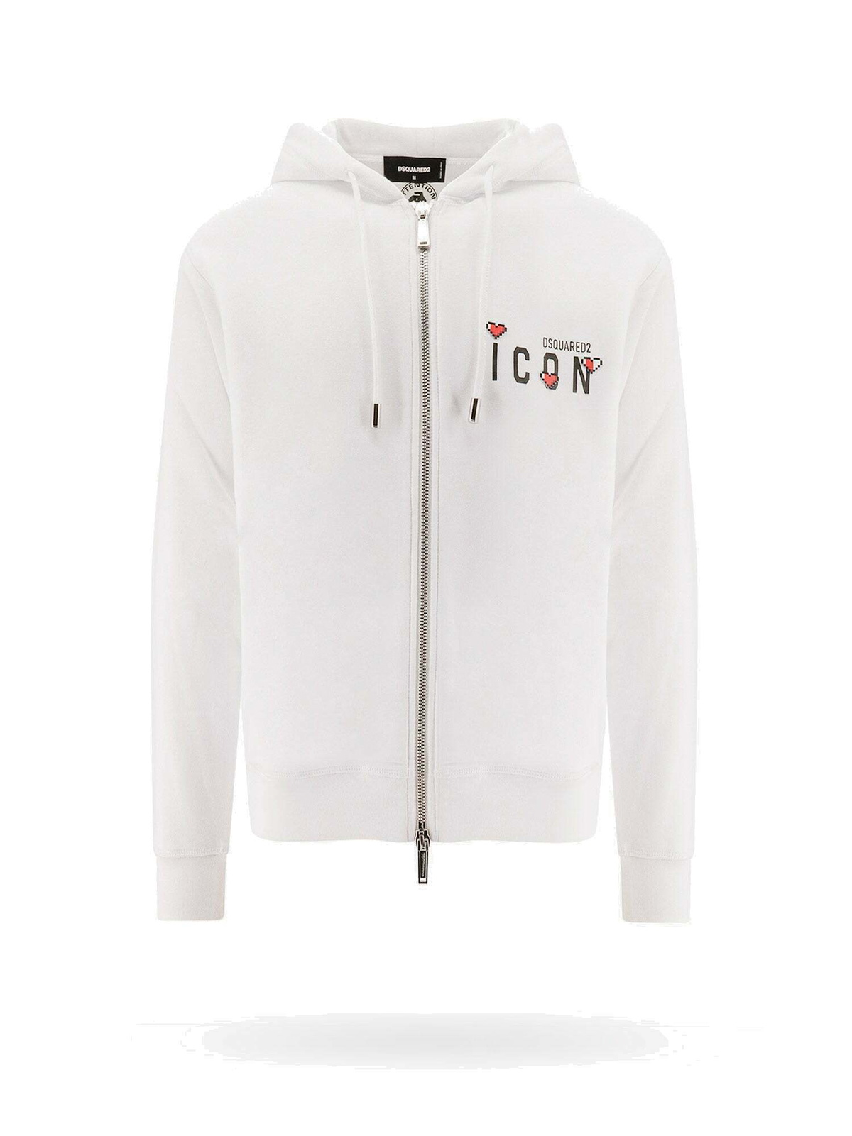 スウェット・トレーナー DSQUARED White Cotton Sweatshirt DSQUARED2 Cotton Sweatshirt | White | FARFETCH BH